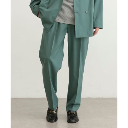 アーバンリサーチ URBAN RESEARCH WASHABLEウールイージートラウザー （GREEN）｜詳細画像