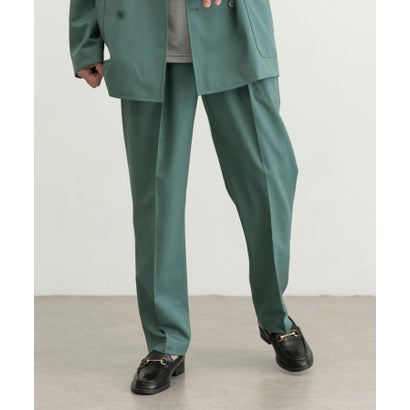 アーバンリサーチ URBAN RESEARCH WASHABLEウールイージートラウザー （GREEN）｜詳細画像