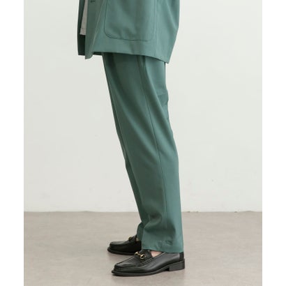 アーバンリサーチ URBAN RESEARCH WASHABLEウールイージートラウザー （GREEN）｜詳細画像