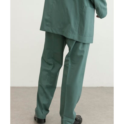 アーバンリサーチ URBAN RESEARCH WASHABLEウールイージートラウザー （GREEN）｜詳細画像