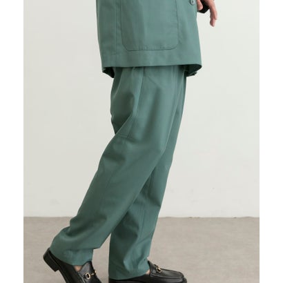 アーバンリサーチ URBAN RESEARCH WASHABLEウールイージートラウザー （GREEN）｜詳細画像