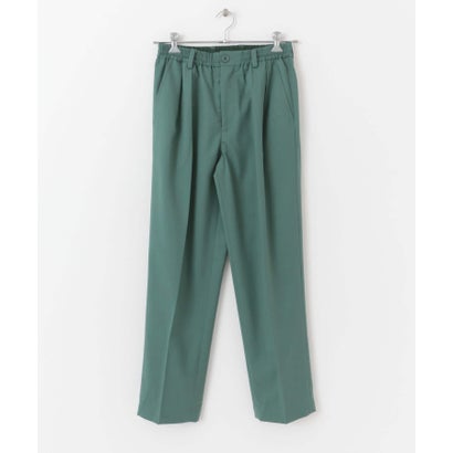 アーバンリサーチ URBAN RESEARCH WASHABLEウールイージートラウザー （GREEN）｜詳細画像