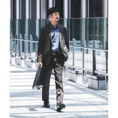 アーバンリサーチ URBAN RESEARCH SOLOTEX ウォッシャブルウールトラウザー （BLUE GREEN）｜詳細画像