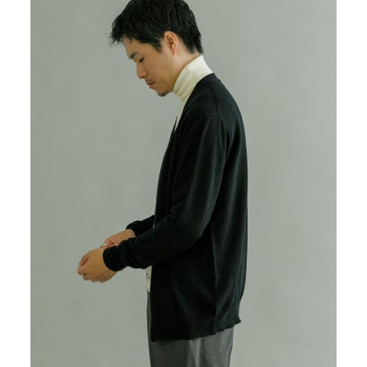 アーバンリサーチ URBAN RESEARCH WASHABLEウール ニットカーディガン （KHAKI）｜詳細画像