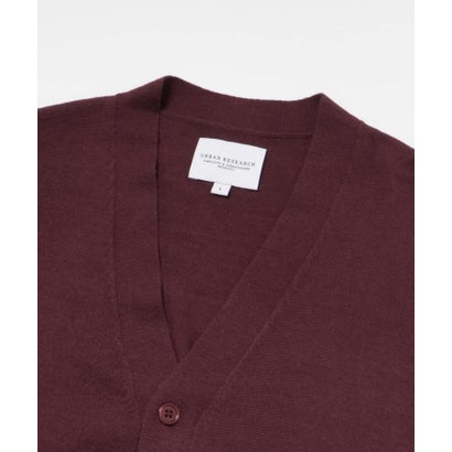 アーバンリサーチ URBAN RESEARCH WASHABLEウール ニットカーディガン （KHAKI）｜詳細画像