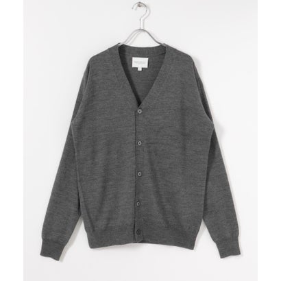 アーバンリサーチ URBAN RESEARCH WASHABLEウール ニットカーディガン （KHAKI）｜詳細画像