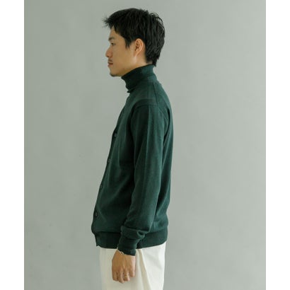 アーバンリサーチ URBAN RESEARCH WASHABLEウール ニットカーディガン （KHAKI）｜詳細画像