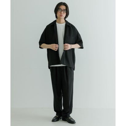 アーバンリサーチ URBAN RESEARCH URBAN RESEARCH iD ドライタッチLINEN LIKE EASY PANTS （ブルーグレー）｜詳細画像