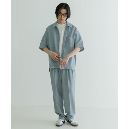アーバンリサーチ URBAN RESEARCH URBAN RESEARCH iD ドライタッチLINEN LIKE EASY PANTS （ブルーグレー）｜詳細画像