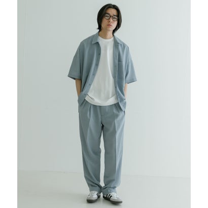アーバンリサーチ URBAN RESEARCH URBAN RESEARCH iD ドライタッチLINEN LIKE EASY PANTS （ブルーグレー）｜詳細画像