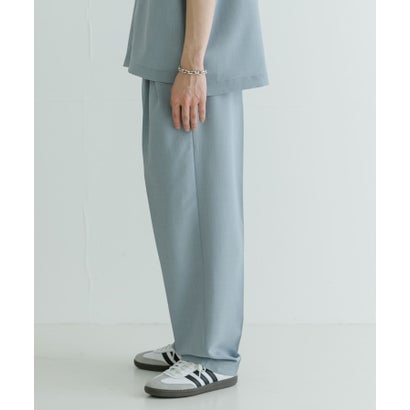 アーバンリサーチ URBAN RESEARCH URBAN RESEARCH iD ドライタッチLINEN LIKE EASY PANTS （ブルーグレー）｜詳細画像