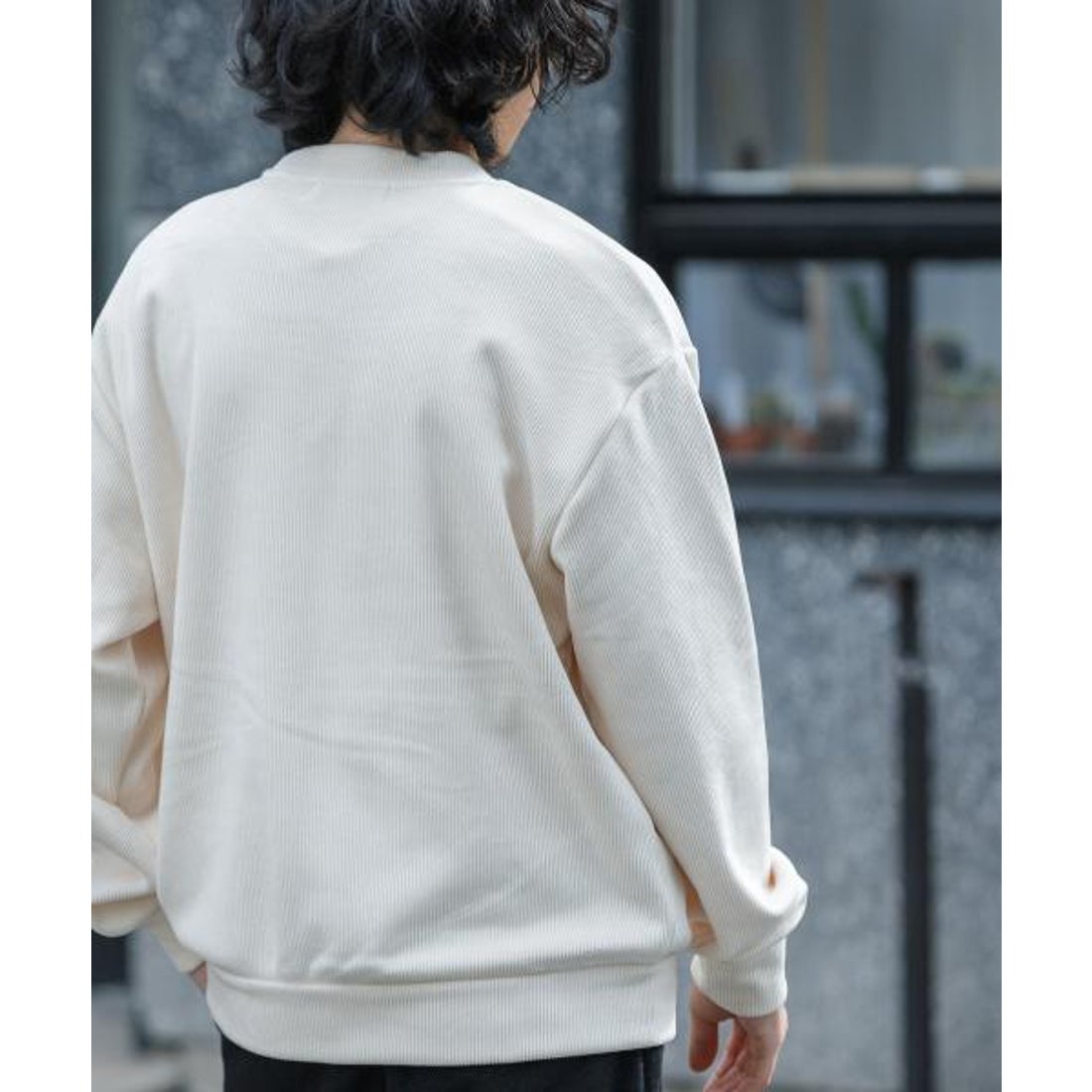 アーバンリサーチ URBAN RESEARCH 【予約】ニットコーデュロイクルー