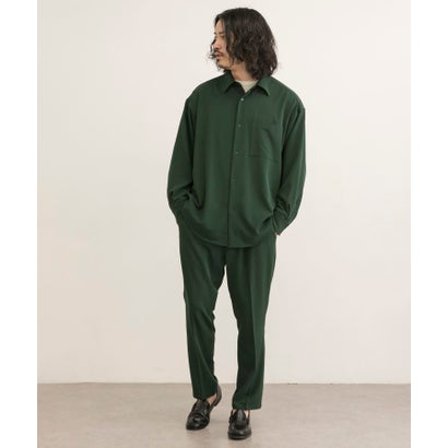 アーバンリサーチ URBAN RESEARCH URBAN RESEARCH iD ジェシーツイルストレッチイージーパンツ （GREEN）｜詳細画像