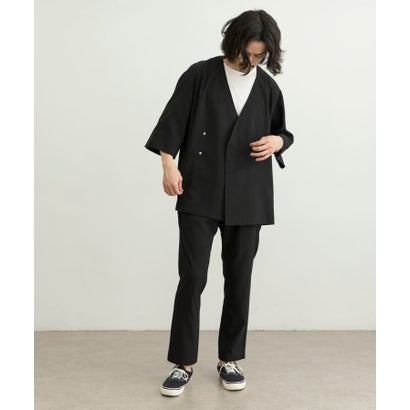 【セットアップ対応商品】URBAN RESEARCH iD LINEN LIKE SAMUE JACKET （LAVENDER）｜詳細画像