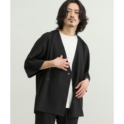 【セットアップ対応商品】URBAN RESEARCH iD LINEN LIKE SAMUE JACKET （LAVENDER）｜詳細画像