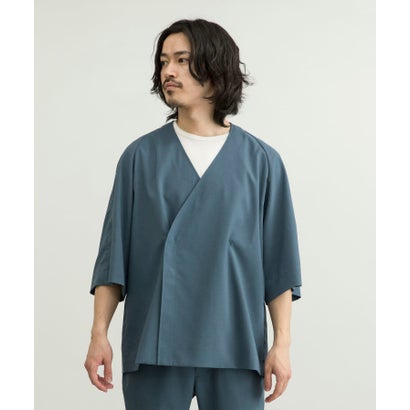 【セットアップ対応商品】URBAN RESEARCH iD LINEN LIKE SAMUE JACKET （LAVENDER）｜詳細画像