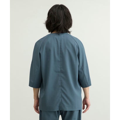【セットアップ対応商品】URBAN RESEARCH iD LINEN LIKE SAMUE JACKET （LAVENDER）｜詳細画像