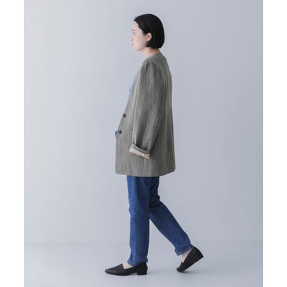 アーバンリサーチ URBAN RESEARCH 『ユニセックス』スーピマ DENIM PTスリム #RAMONE by SHIOTA （WASH BLACK）｜詳細画像