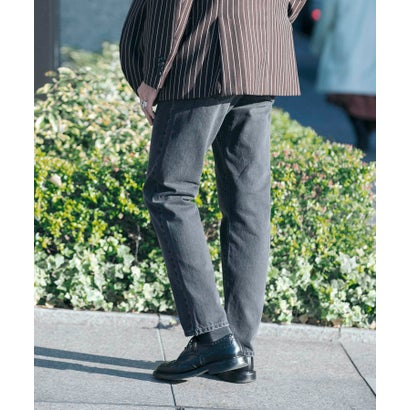 アーバンリサーチ URBAN RESEARCH 『ユニセックス』スーピマ DENIM PTスリム #RAMONE by SHIOTA （WASH BLACK）｜詳細画像