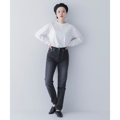 アーバンリサーチ URBAN RESEARCH 『ユニセックス』スーピマ DENIM PTスリム #RAMONE by SHIOTA （WASH BLACK）｜詳細画像