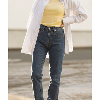 アーバンリサーチ URBAN RESEARCH 『ユニセックス』スーピマ DENIM PTスリム #RAMONE by SHIOTA （WASH BLACK）｜詳細画像