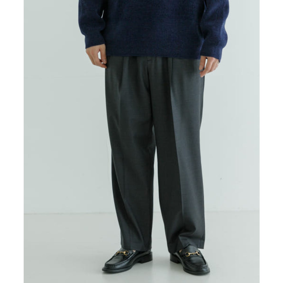 アーバンリサーチ URBAN RESEARCH Wool Silk Gabardine Pants