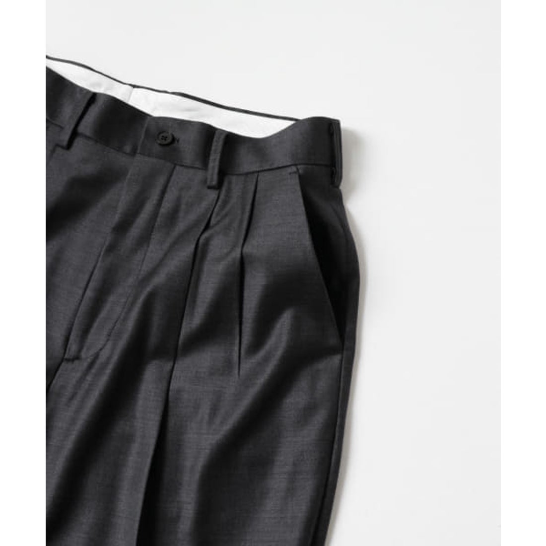 アーバンリサーチ URBAN RESEARCH Wool Silk Gabardine Pants