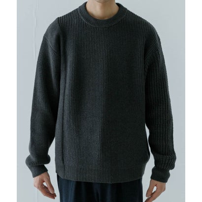 アーバンリサーチ URBAN RESEARCH クレイジーパターンニット （NAVY）｜詳細画像