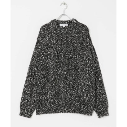 アーバンリサーチ URBAN RESEARCH MIX SLUB PLAIN STITCH CREW-NECK （ベージュ系その他）｜詳細画像