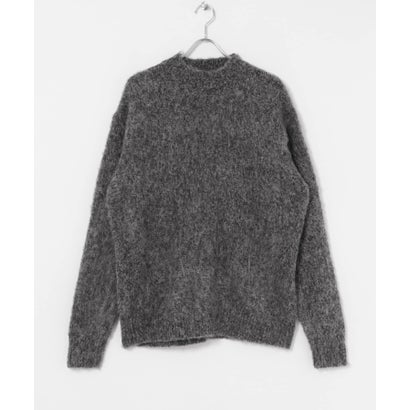 アーバンリサーチ URBAN RESEARCH new basic MOULINE SHAGGY KNIT （チャコールグレー）｜詳細画像