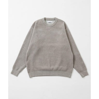 アーバンリサーチ URBAN RESEARCH SOFT TOUCH MOLE KNIT （ブラック）｜詳細画像