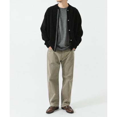 アーバンリサーチ URBAN RESEARCH SOFT TOUCH MOLE CARDIGAN （チャコールグレー）｜詳細画像