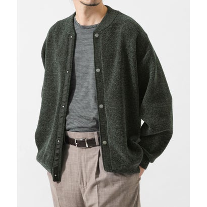 アーバンリサーチ URBAN RESEARCH SOFT TOUCH MOLE CARDIGAN （ブラウン）｜詳細画像