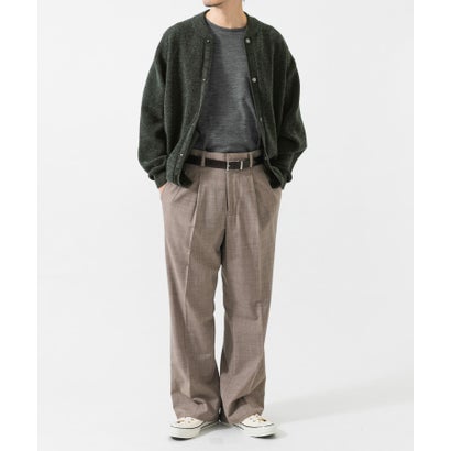 アーバンリサーチ URBAN RESEARCH SOFT TOUCH MOLE CARDIGAN （ブラウン）｜詳細画像