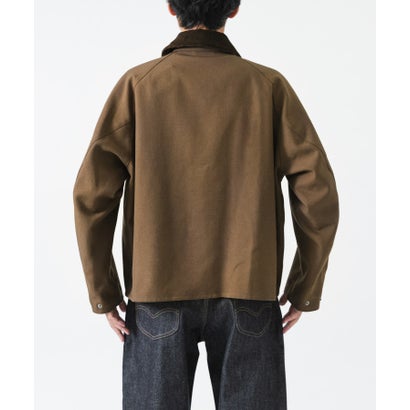 アーバンリサーチ URBAN RESEARCH 『別注』Barbour / URBAN RESEARCH TRANSPORT WOOL JACKET （ブラウン）｜詳細画像