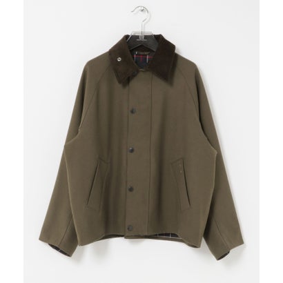アーバンリサーチ URBAN RESEARCH 『別注』Barbour / URBAN RESEARCH TRANSPORT WOOL JACKET （ブラウン）｜詳細画像