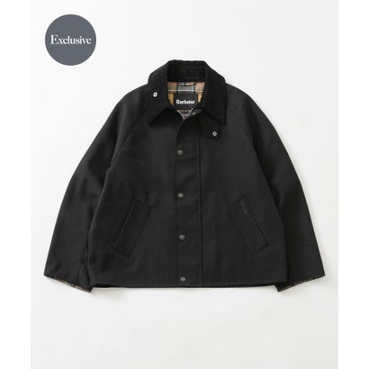 アーバンリサーチ URBAN RESEARCH 『別注』Barbour / URBAN RESEARCH TRANSPORT WOOL JACKET （ブラウン）｜詳細画像