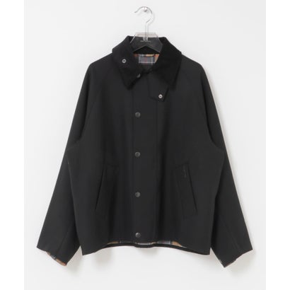 アーバンリサーチ URBAN RESEARCH 『別注』Barbour / URBAN RESEARCH TRANSPORT WOOL JACKET （ブラウン）｜詳細画像