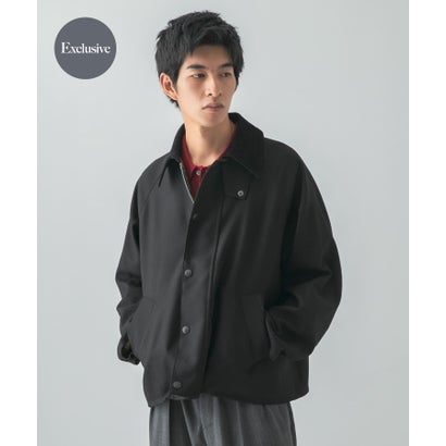 アーバンリサーチ URBAN RESEARCH 『別注』Barbour / URBAN RESEARCH TRANSPORT WOOL JACKET （ブラウン）｜詳細画像
