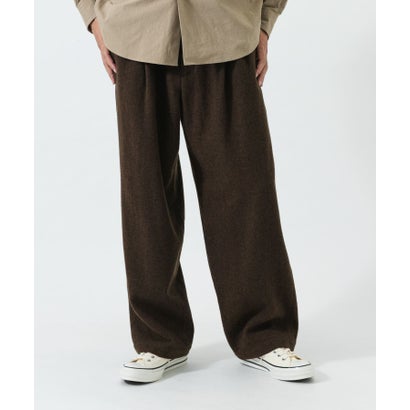 アーバンリサーチ URBAN RESEARCH new basic BOILED WOOL TROUSER （ブラック）｜詳細画像