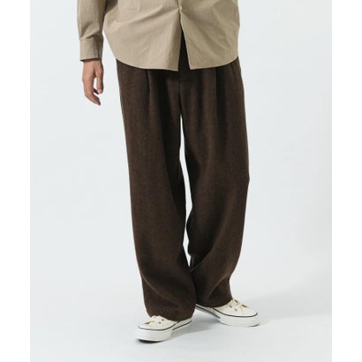 アーバンリサーチ URBAN RESEARCH new basic BOILED WOOL TROUSER （ブラック）｜詳細画像