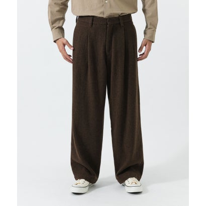 アーバンリサーチ URBAN RESEARCH new basic BOILED WOOL TROUSER （ブラック）｜詳細画像