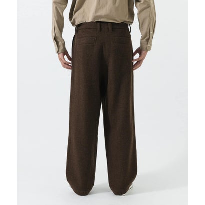 アーバンリサーチ URBAN RESEARCH new basic BOILED WOOL TROUSER （ブラック）｜詳細画像