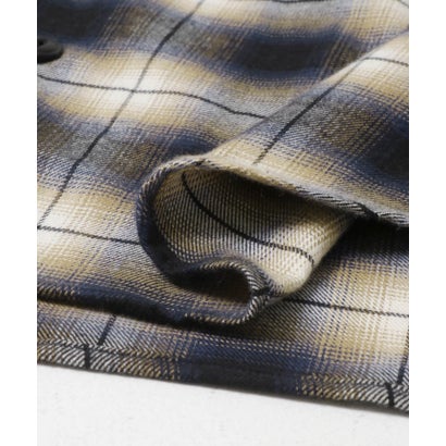 アーバンリサーチ URBAN RESEARCH SIDOGRAS PLAID SHIRTS （ネイビー）｜詳細画像