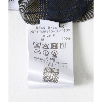 アーバンリサーチ URBAN RESEARCH SIDOGRAS PLAID SHIRTS （グリーン系その他）｜詳細画像