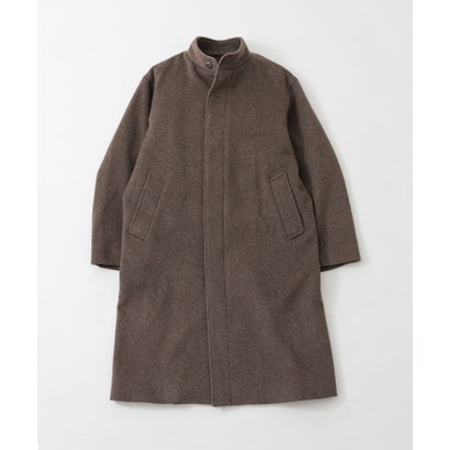 WOOL STAND COLLAR COAT （ブラック）｜詳細画像