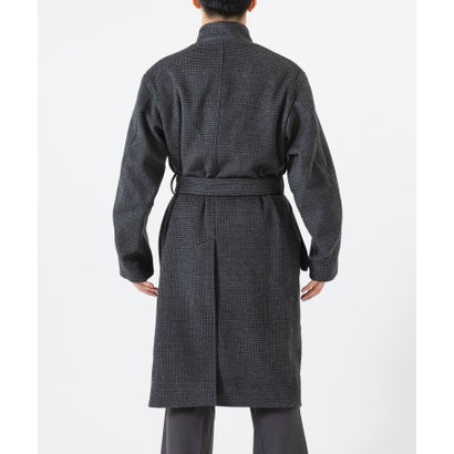 WOOL STAND COLLAR COAT （スミクロ）｜詳細画像