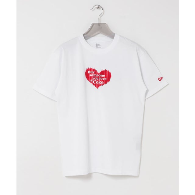 New Era SHORT-SLEEVE COTTON T-SHIRTS COLA BY KAWAMURA BIGH WHI （ホワイト）