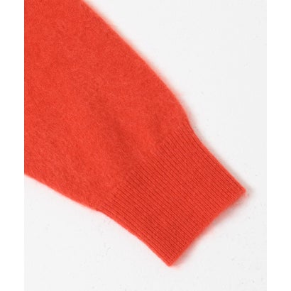 FUR WOOL V-NECK KNIT （ブラック）｜詳細画像