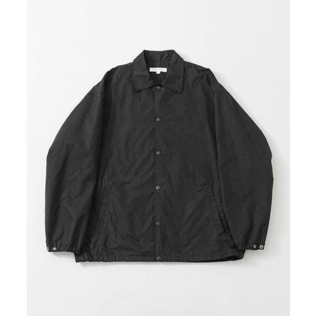 COTTON NYLON COACH JACKET （ブラック）